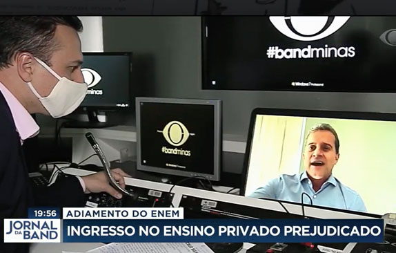 Jornal da Band | Adiamento do Enem pode prejudicar ingresso no ensino privado