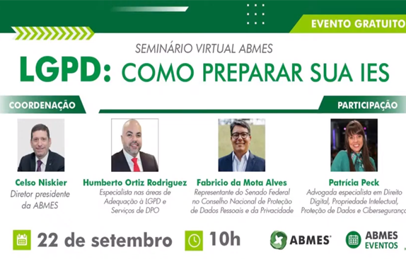 Seminário Virtual | LGPD: Como preparar sua IES