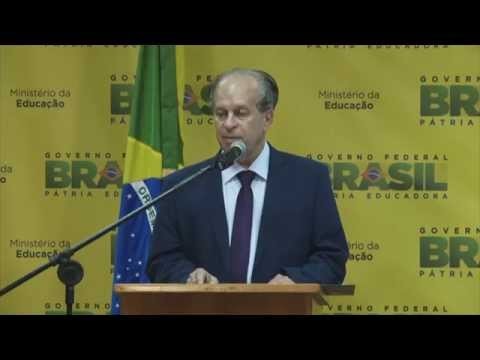 Posse - Discurso do ministro Renato Janine Ribeiro