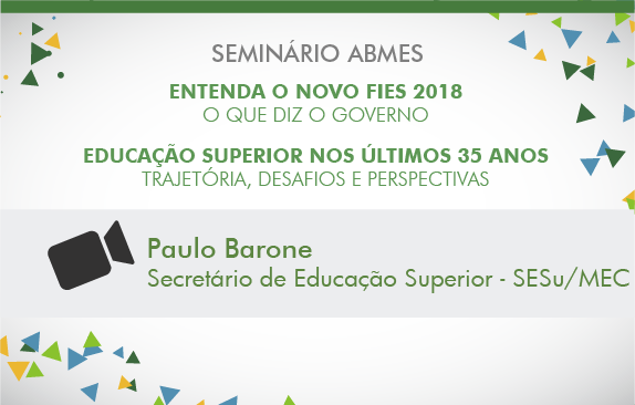 Seminário ABMES 35 anos (Paulo Barone)