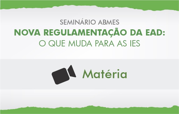 Nova regulamentação da EAD: O que muda para as IES (matéria)